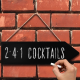 Picture of CHALKBOARD ARROW SIGN (WATERPROOF)