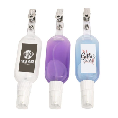 Picture of ALCOHOL FREE ANTIBACTERIAL HAND SANITISER ON a CLIP (50ML)