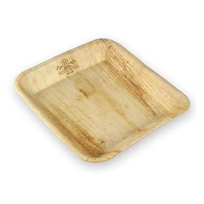 Picture of SQUARE PALM LEAF PLATE.