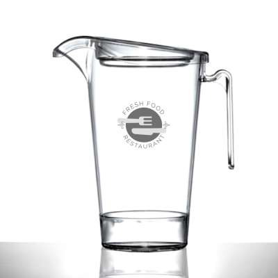 Picture of STACKABLE PLASTIC JUG with Lid (1,1 Litre & 2 Pint)