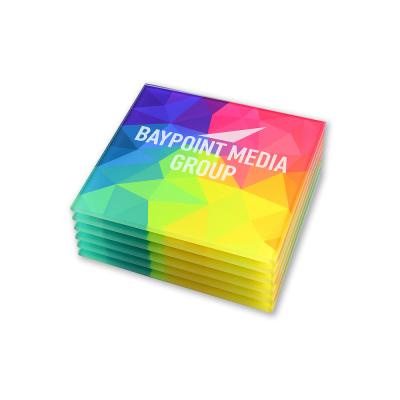 Picture of GLASS COASTER SQUARE SET OF 6.