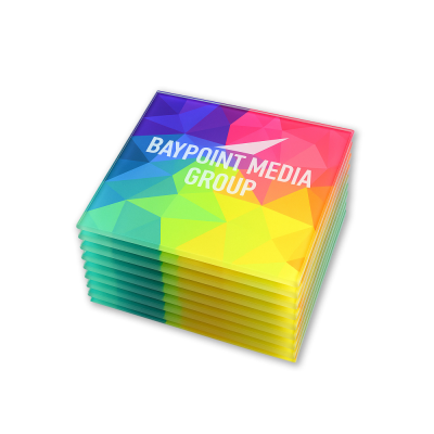 Picture of GLASS COASTER SQUARE SET OF 8