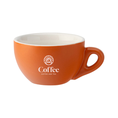 Picture of BARISTA CAPPUCCINO MATT ORANGE CUP 7OZ (20CL)
