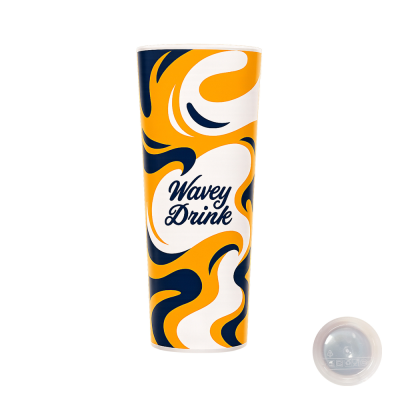 Picture of HIGH BALL REUSABLE PLASTIC CUP (330ML)