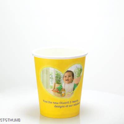 Picture of SINGLE WALLED PAPER CUP - FULL COLOUR 8OZ-230ML