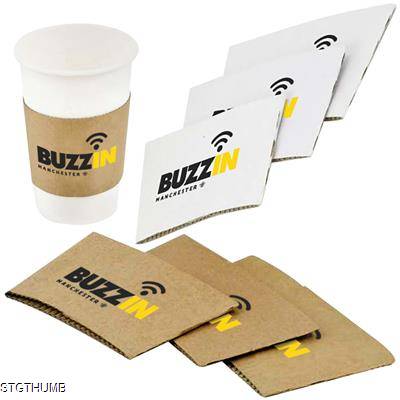 Picture of SOLID PAPER CUP SLEEVE 8-10OZ-240-300ML