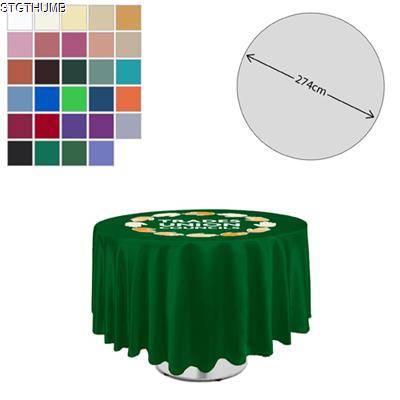 Picture of FABRIC ROUND TABLE CLOTH 275CM DIAMETER.