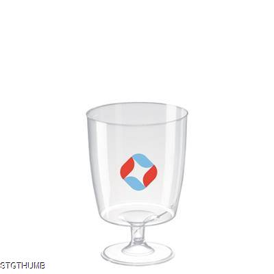 Picture of DISPOSABLE PLASTIC WINE GLASS 220ML-7OZ.