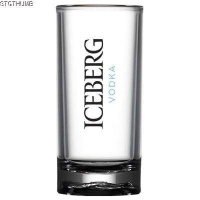 Picture of REUSABLE STRAIGHT SIDED SHOT GLASS 50ML - POLYCARBONATE.