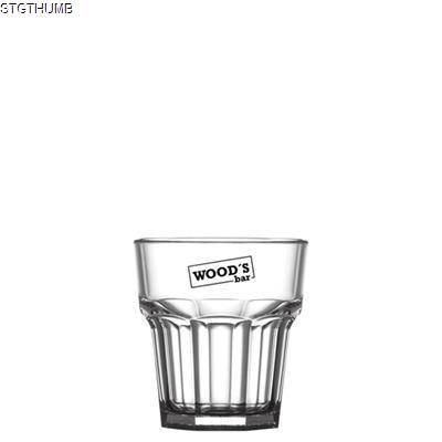 Picture of REUSABLE REMEDY ROCKS GLASS 256ML-9OZ - POLYCARBONATE