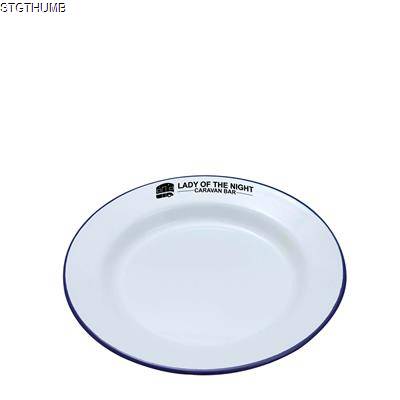 Picture of ENAMEL DINNER PLATE 20CM.