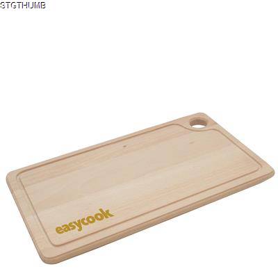 Picture of RECTANGULAR WOOD CHOPPING BOARD.