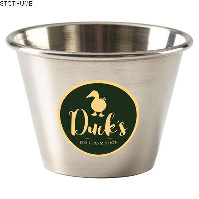 Picture of 2,5OZ STAINLESS STELL METAL RAMEKIN - SILVER.