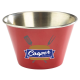 Picture of 6OZ STAINLESS STEEL METAL RAMEKIN - (BLUE, RED, YELLOW & BLACK)