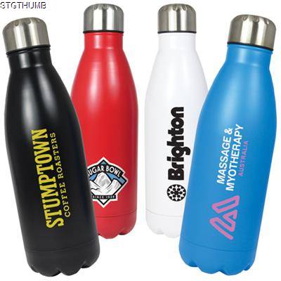 Picture of REFRESH SINGLE WALL STAINLESS STEEL METAL BOTTLE 750ML.