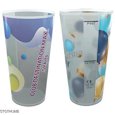 Picture of PLASTIC FESTIVAL CUP - PINT UK CERTIFIED