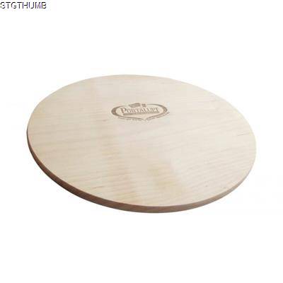 Picture of ROUND WOODEN CHOPPING BOARD - 28CM.