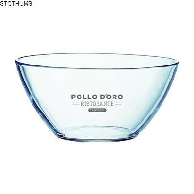 Picture of COSMOS GLASS SERVING BOWL 200MM/7.