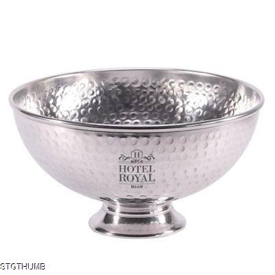Picture of DIMPLED SILVER PUNCH BOWL - 250MM.