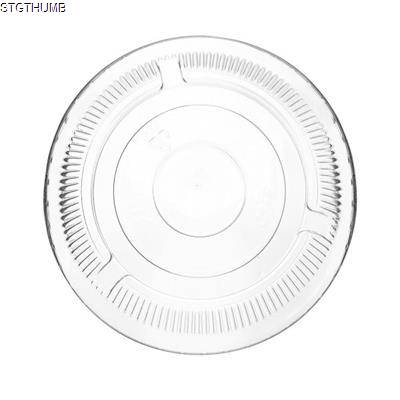 Picture of PLA FLAT CUP LID NO HOLE FITS 16 & 22OZ