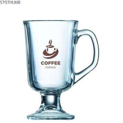Picture of BOCK FOOTED GLASS COFFEE MUG 290ML/10OZ