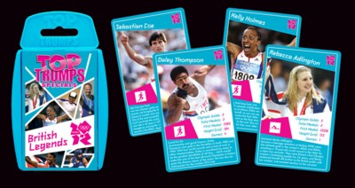 Picture of BRITISH LEGENDS TOP TRUMPS PLAYING CARDS