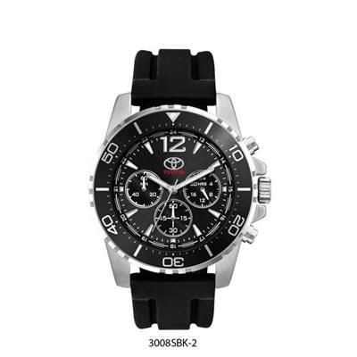 Picture of UNISEX BLACK SUNRAY DIAL WATCH