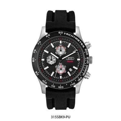 Picture of UNISEX 2 TONE RUBBER STRAP WATCH