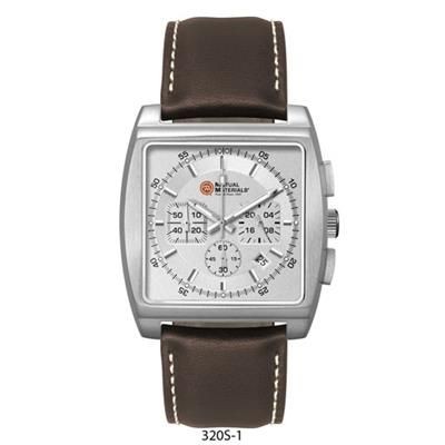 Picture of UNISEX CD EFFECT MATT SILVER DIAL CHRONOGRAPH WATCH