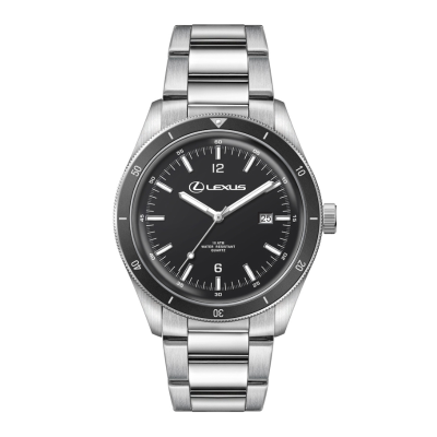 Picture of 7609SBKD1-SS CLASSIC STAINLESS WATCH
