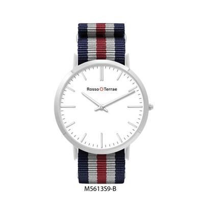 Picture of STAINLESS STEEL METAL GENTS WATCH with Fabric Strap