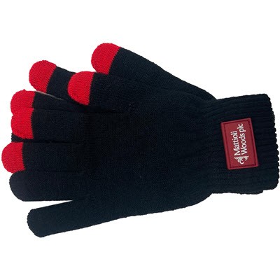 Picture of TOUCH SCREEN GLOVES - RUBBER PATCH
