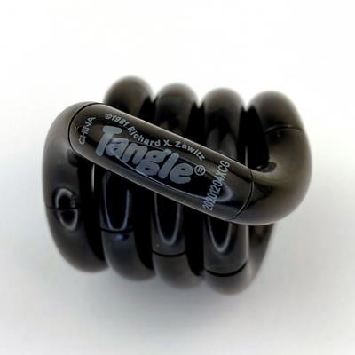 Picture of TANGLE PUZZLE in Black.