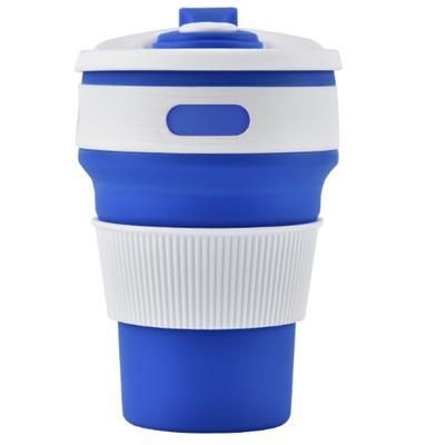 Picture of COLLAPSIBLE CUP in Dark Blue.