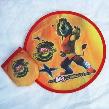 Picture of NYLON FOLDING FRISBEE.