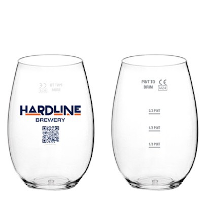 Picture of 568ML (20OZ) LONG LIFE SHATTERPROOF TAP ROOM PINT GLASS