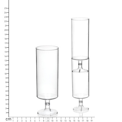 Picture of 207ML (125ML SERVE) STACKING SHATTERPROOF EVENT FLUTE