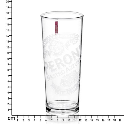 Picture of 568ML (20OZ) STRAIGHT-SIDED SHATTERPROOF NUCLEATED PINT GLASS (119G)
