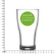 Picture of 568ML (20OZ) HEAVY GLASSLIKE SHATTERPROOF PLASTIC PINT GLASS (158G)