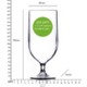 Picture of 568ML (20OZ) SHATTERPROOF STEMMED PINT GLASS (218G)