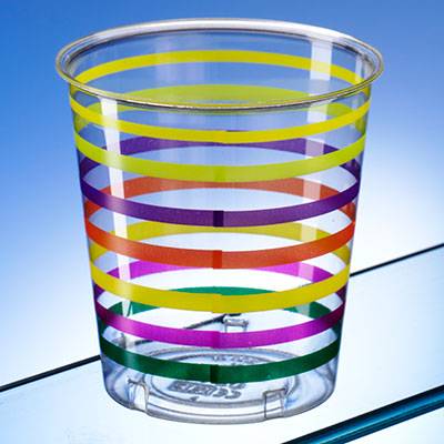 Picture of RECYCLABLE PLASTIC LOW BALL GLASS.