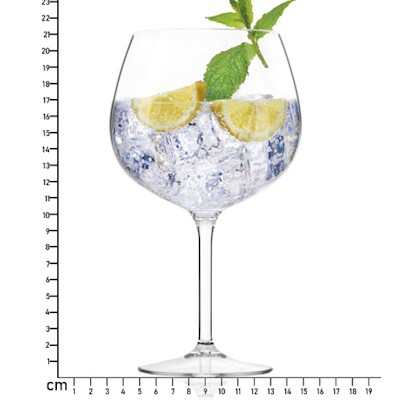 Picture of 860ML (30OZ) SHATTERPROOF GIN GLASS OTTOCENTO