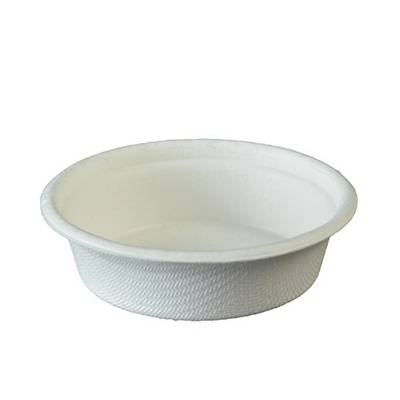 Picture of COMPOSTABLE FOOD SAMPLE PLATE.