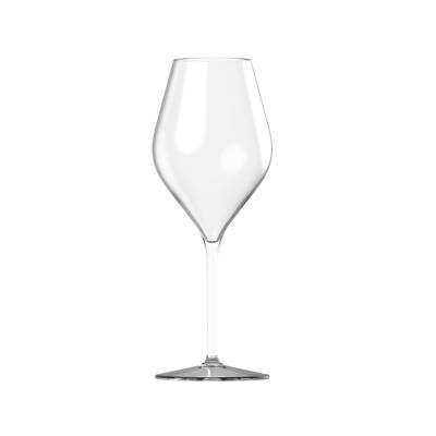 Picture of UNBREAKABLE BLOWN WINE GLASS.