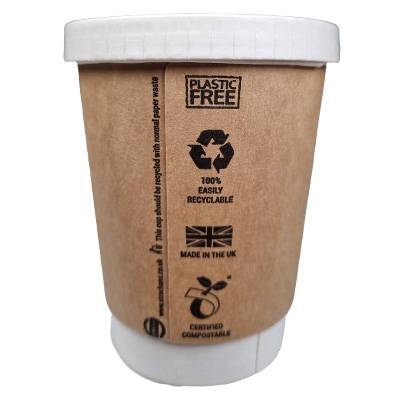 Picture of 8OZ DOUBLE-WALL PRINTED PAPER CUP.