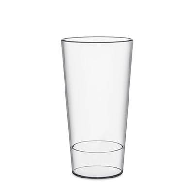 Picture of REUSABLE CLEAR TRANSPARENT STACKING PLASTIC GLASS