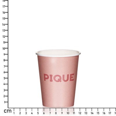 Picture of 284ML (8OZ) PLASTIC-FREE, FULL-COLOUR PRINTED SINGLE-WALL PAPER CUP