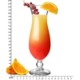 Picture of 390ML (12OZ) HURRICANE COCKTAIL GLASSES in Shatterproof Plastic