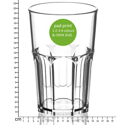 Picture of 1800ML (60OZ) MASSIVE GRANITI COCKTAIL SHARING GLASS FOR UK PRINT & PROMOTION