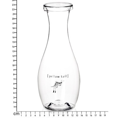 Picture of 800ML (28OZ) ISOBEL RECYCLABLE LIGHT WEIGHT CARAFE FOR PRINT AND PROMOTION